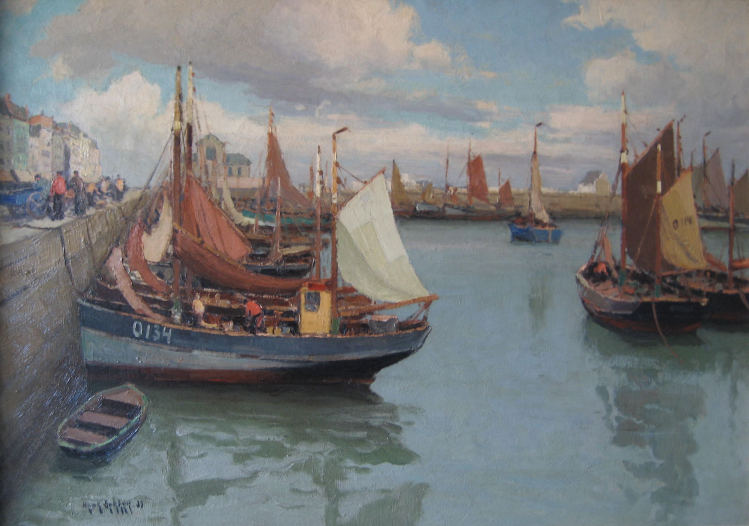 ”Oostende” ”schilderij